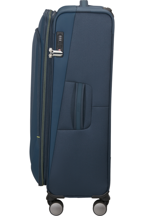 American Tourister Wanderlite Spinner EXP TSA L  Dark Navy