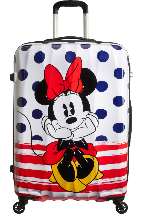 American Tourister Disney Legends Spinner 75cm  Minnie Blue Dots