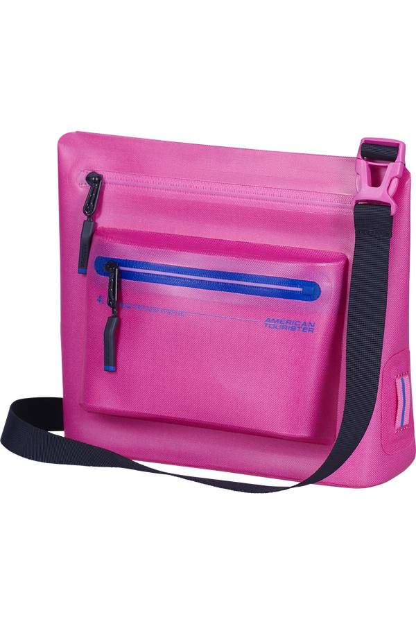 Colourdry M Shoulder bag | American Tourister Colourdry Shoulder Bag M  Electric Fuchsia