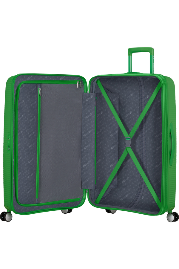 American Tourister SoundBox Spinner Expandable 77cm  Grass Green