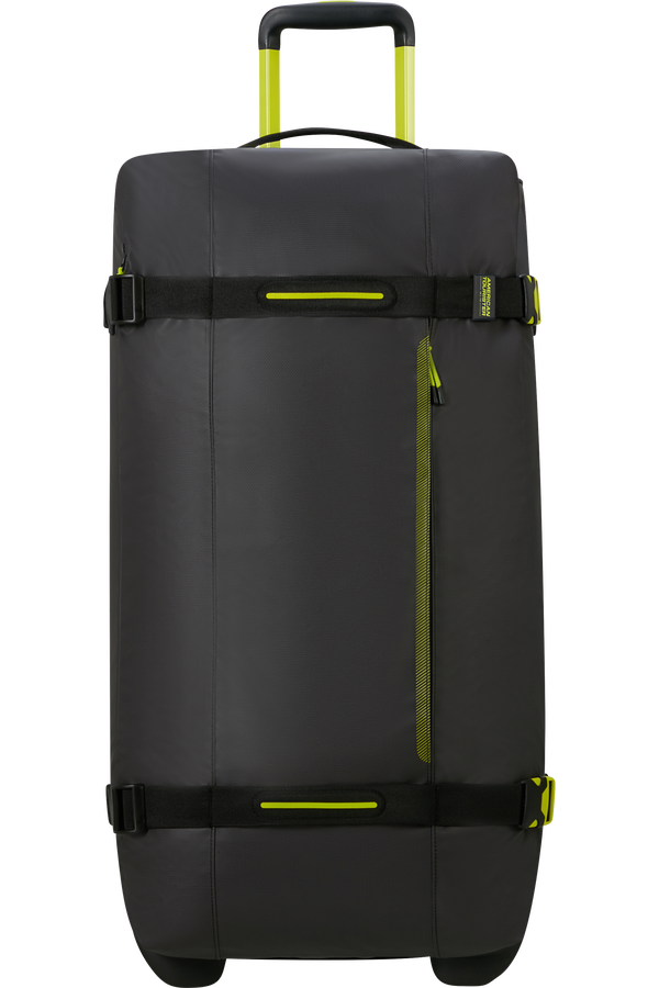 American Tourister Urban Track Duffle with wheels Coated L  Black/Lime