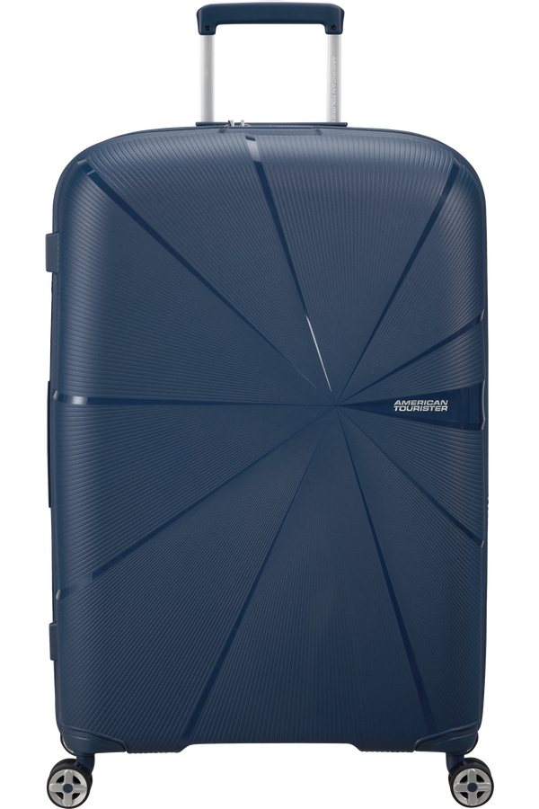American Tourister Starvibe Spinner Expandable 77cm Navy