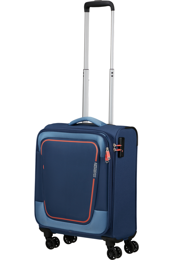 American Tourister Pulsonic Spinner Expandable 55cm  Combat Navy