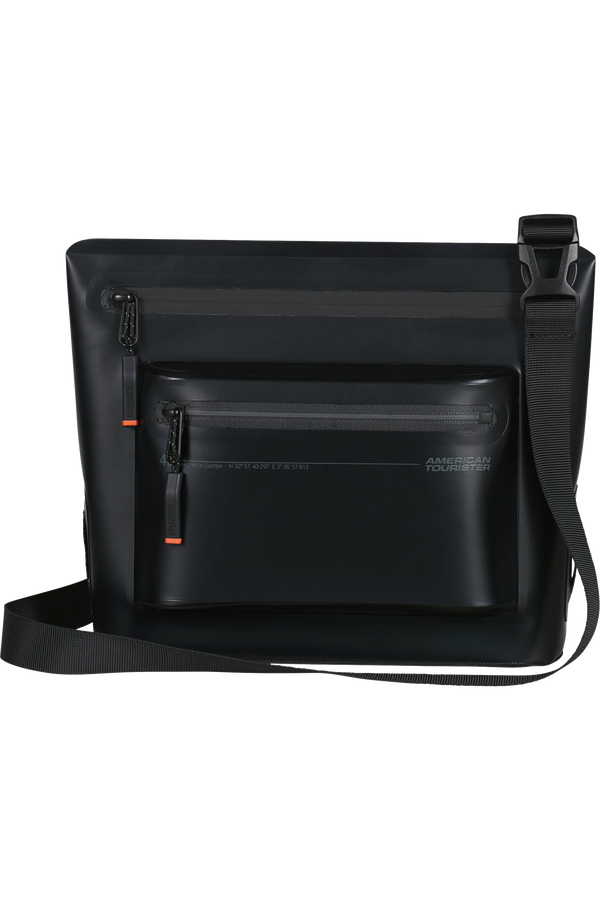 Colourdry M Shoulder bag | American Tourister Colourdry Shoulder Bag M  True Black