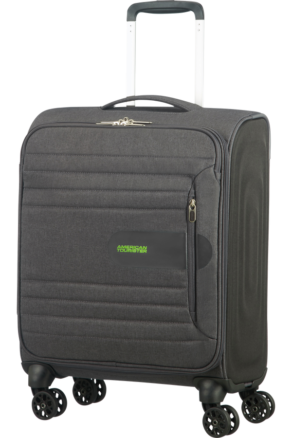 American Tourister Sonicsurfer 4-wheel cabin baggage Spinner suitcase 55x40x20cm  Dark Shadow