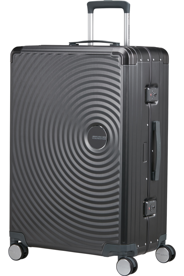 American Tourister Soundbox Alu Spinner TSA 77cm  Brushed Anthracite