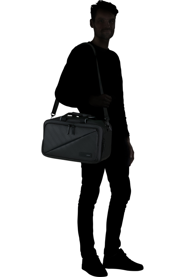 American Tourister Take2cabin 3-Way Boarding Bag Prime  Schwarz