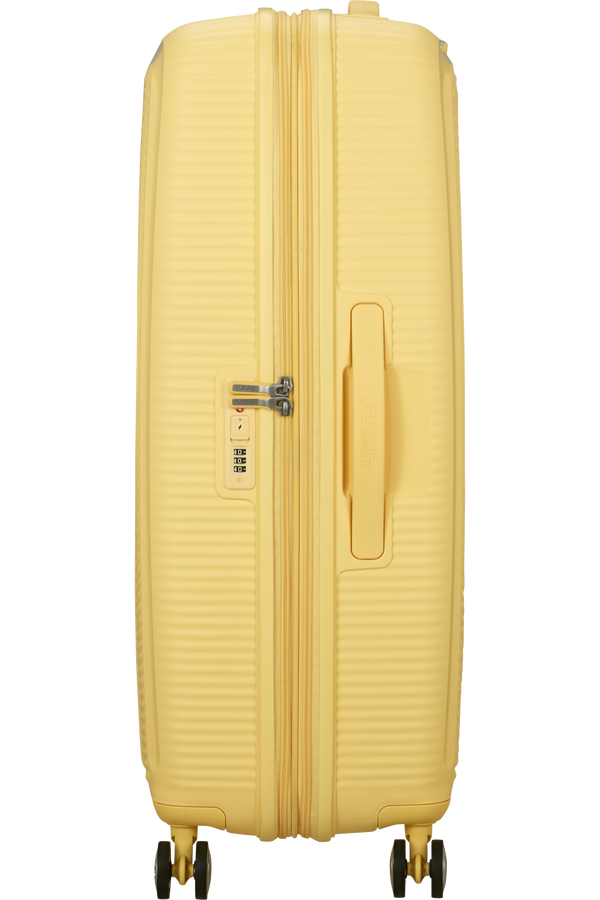American Tourister SoundBox Spinner TSA Expandable 77cm  Pastel Yellow