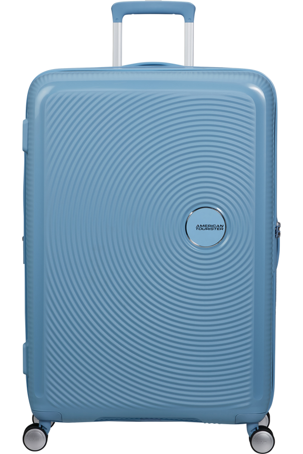 American Tourister SoundBox Spinner TSA Expandable 77cm  Sea Shimmer