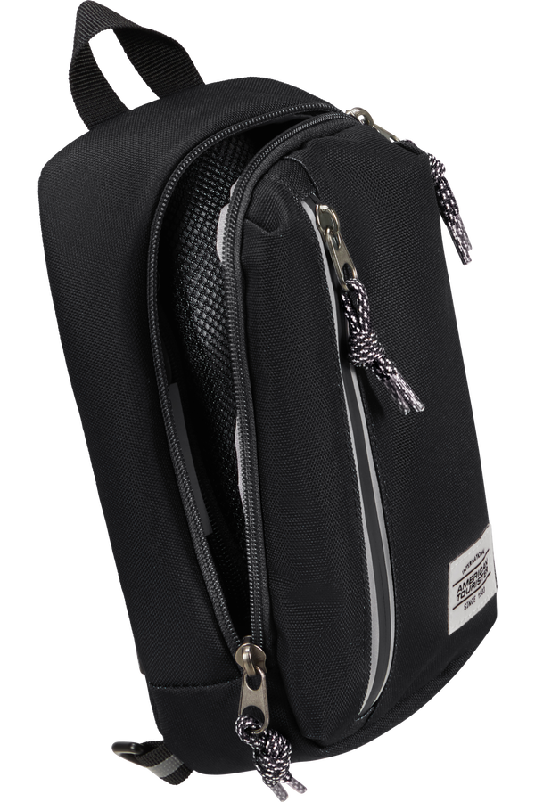 American Tourister Brightup Sling Bag Zip  Schwarz
