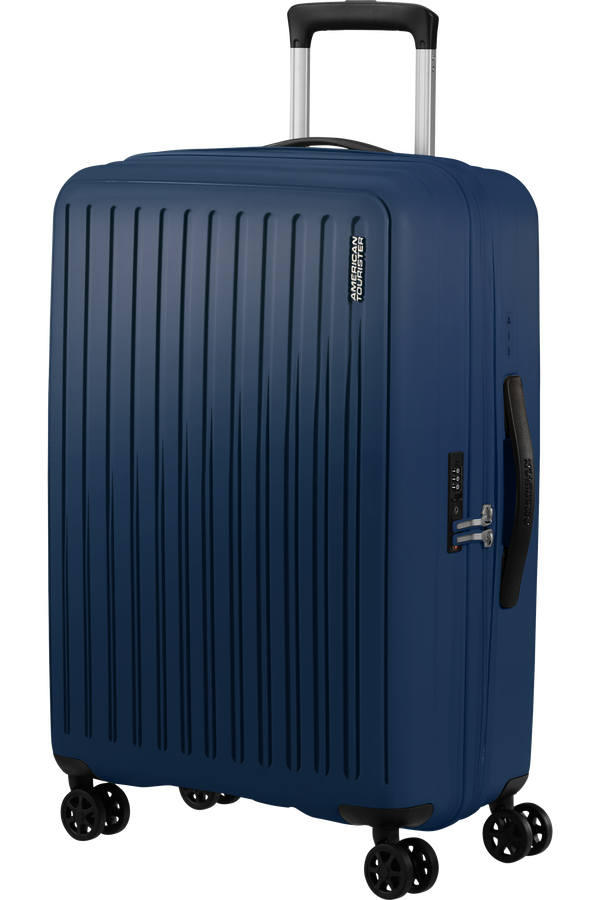 American Tourister Rejoy Spinner 68/25 Tsa 68  Navy Blue