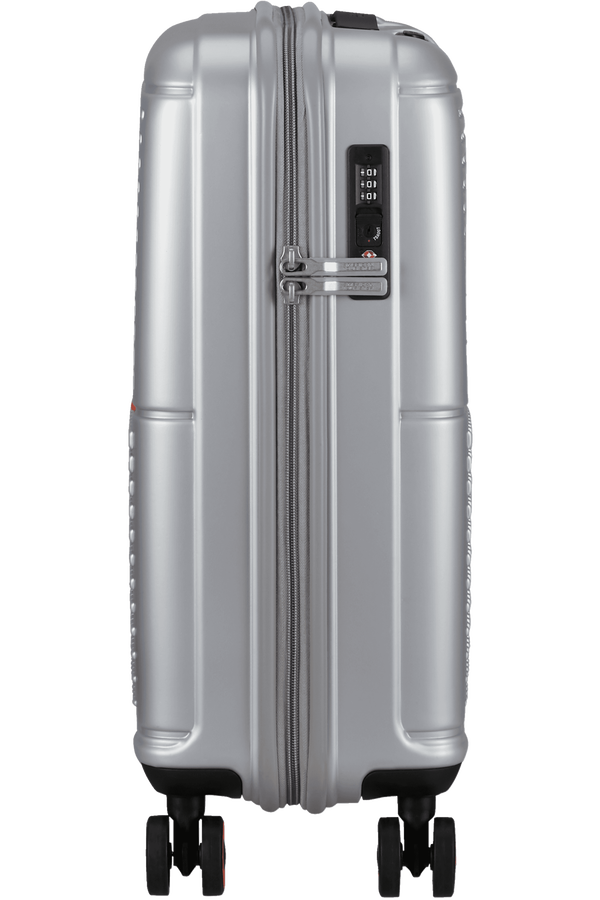 American Tourister Geopop Spinner 55/20 Tsa. 55cm  Argent Métallique