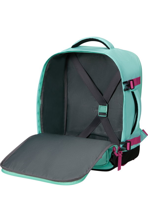 American Tourister Take2cabin Casual Backpack MS  Jelly Mint/Electric Fuchsia