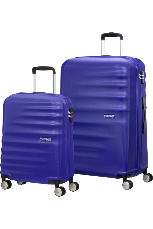 American Tourister Wavebreaker 2 PC Set A Nautical Blue