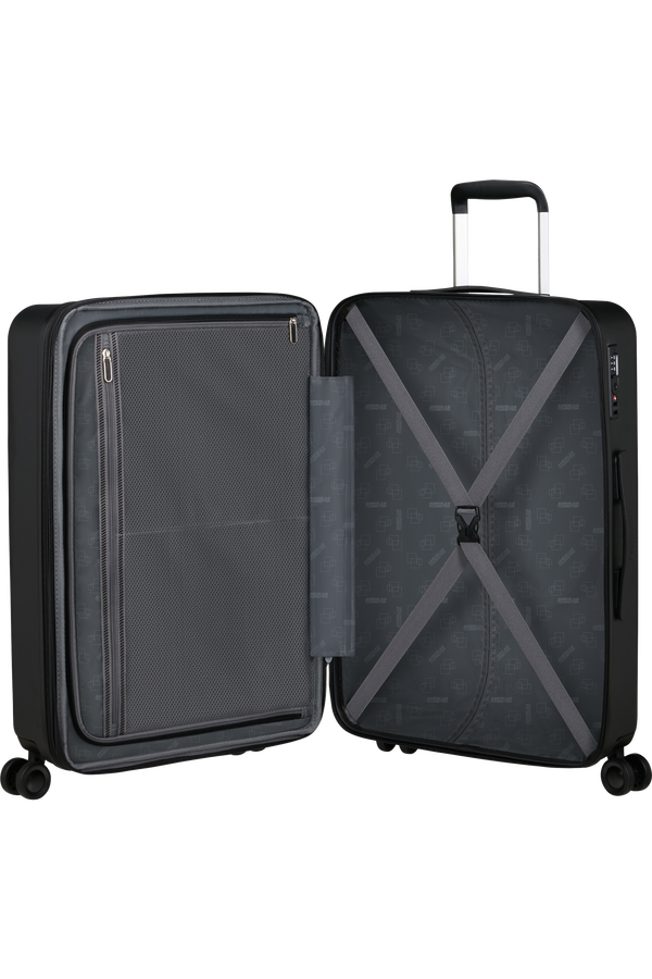 American Tourister Dynabelt Spinner EXP TSA 66cm  Volcano Black