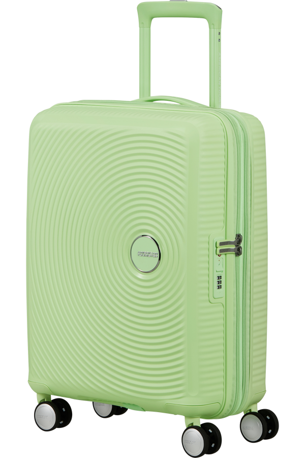 American Tourister SoundBox Spinner TSA Expandable 55cm  Kiwi Green