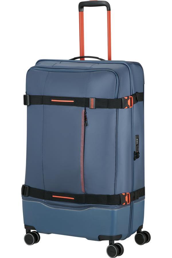 American Tourister Urban Track Spinner L TSA Coated 79cm  Navy/Orange