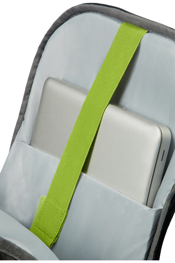 American Tourister Urban Groove Laptop Rucksack 2 39.6cm/15.6inch Black/Lime Green