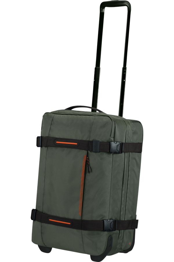 American Tourister Urban Track Duffle with Wheels S  Dark Khaki