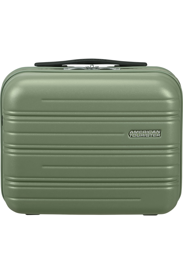 American Tourister High Turn Beauty Case  Matt Sage Khaki