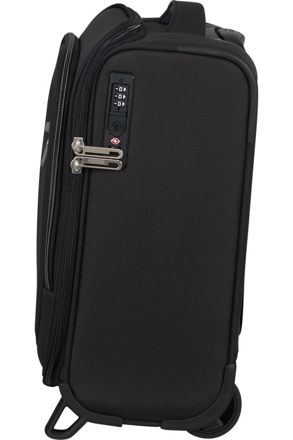 Cloudrider S/M Upright (2 wheels) | American Tourister Cloudrider Upright Underseater Tsa  Jet Black