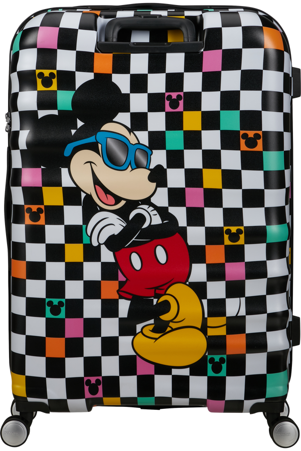 American Tourister Disney Wavebreaker Spinner TSA Disney Fl 77cm  Mickey Check