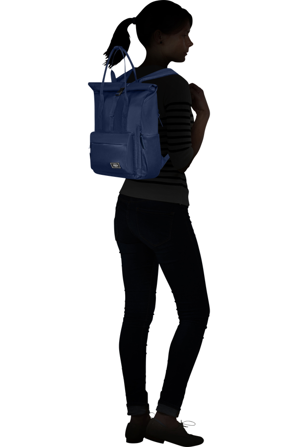American Tourister Urban Groove Ug25 Tote Backpack 15.6'  Midnight Navy