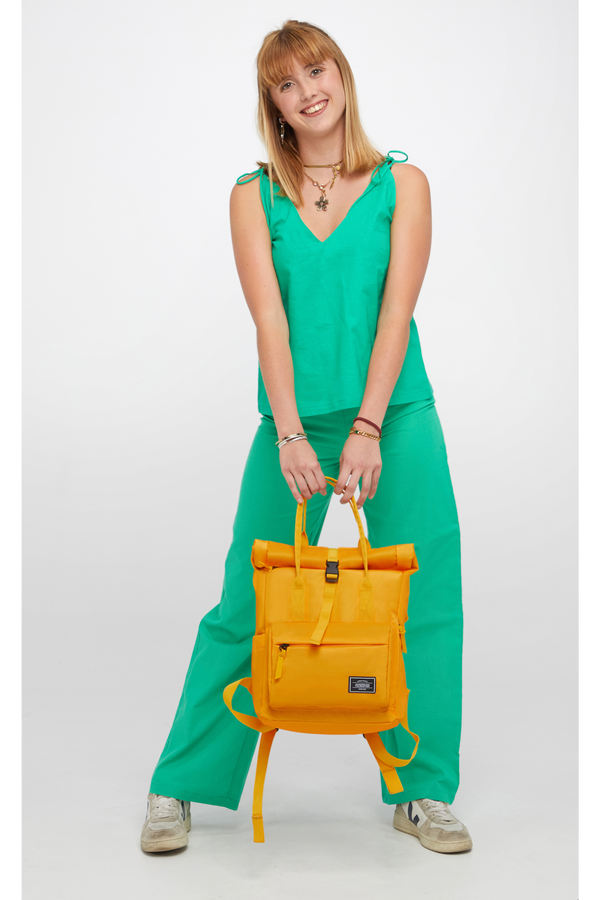 American Tourister Urban Groove Ug16 Backpack City  Yellow