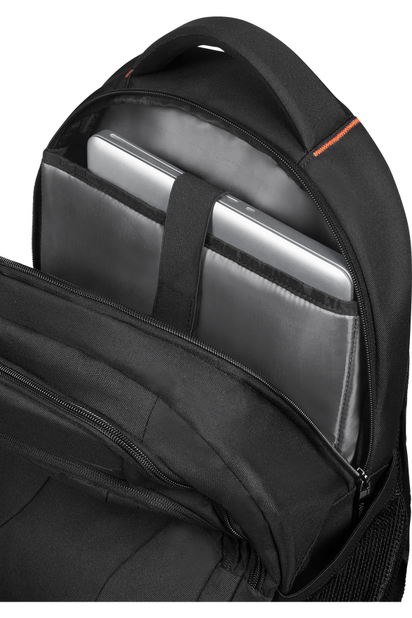 American Tourister At Work Laptop Backpack  15.6inch Black/Orange
