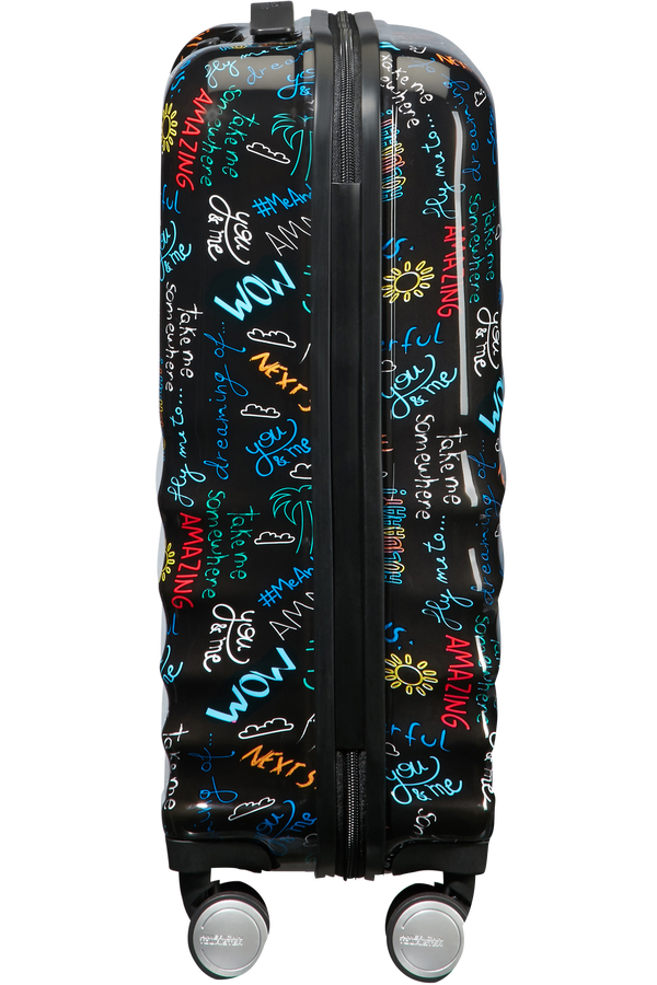 American Tourister Wavebreaker Spinner 55cm  Chalkboard