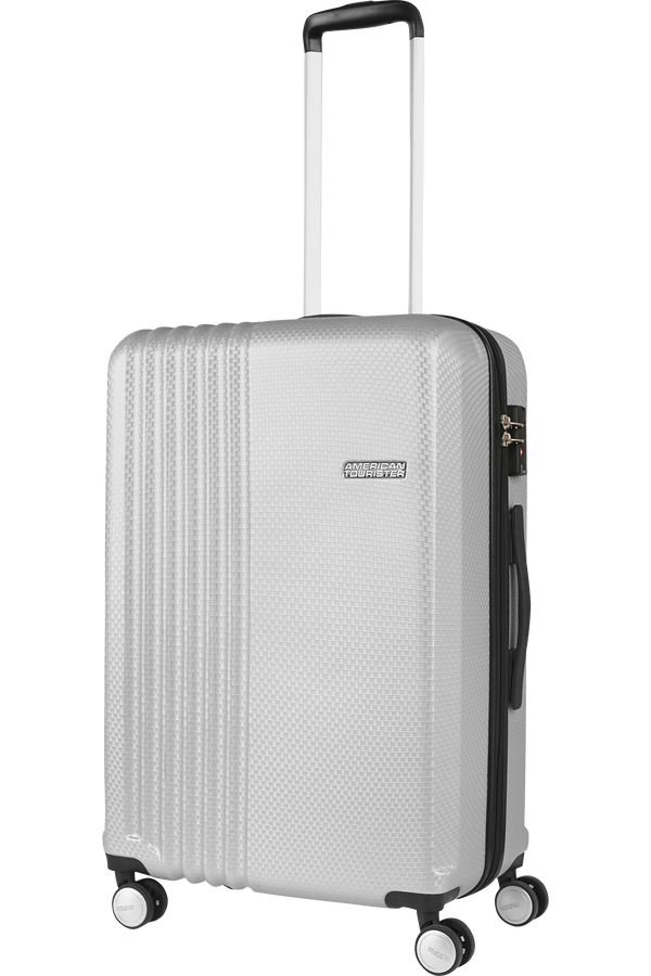 American Tourister Beachrider Spinner TSA 68cm  Silver