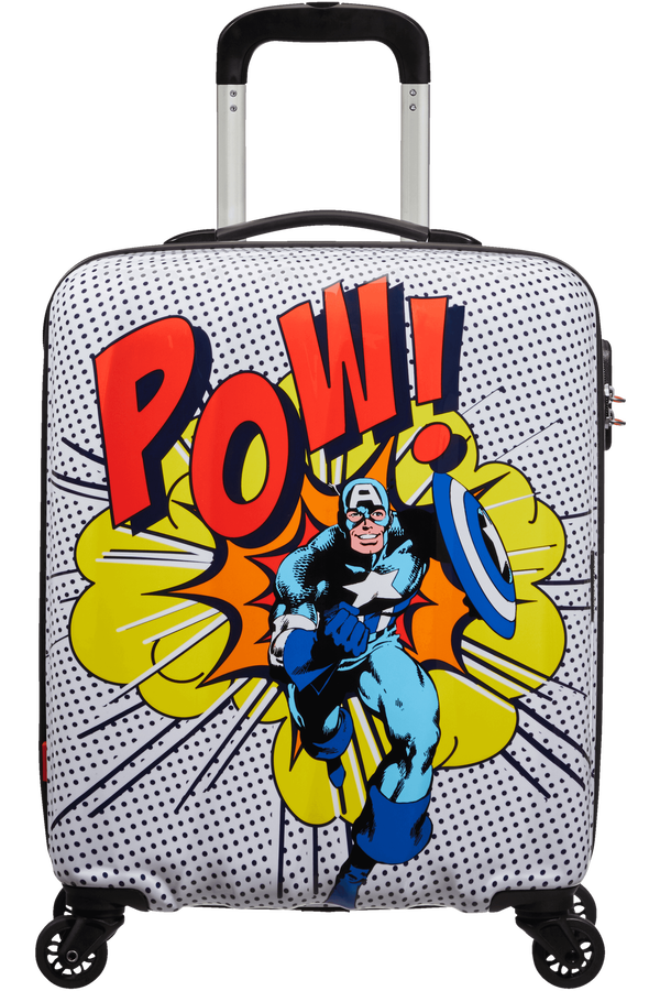 American Tourister Marvel Legends Spinner Alfatwist 2.0 55cm  Captain America Pop Art
