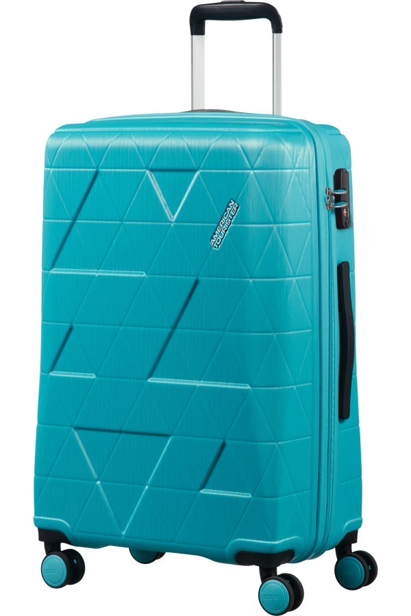 American Tourister Triangolo Spinner TSA 67cm  Halo Blue