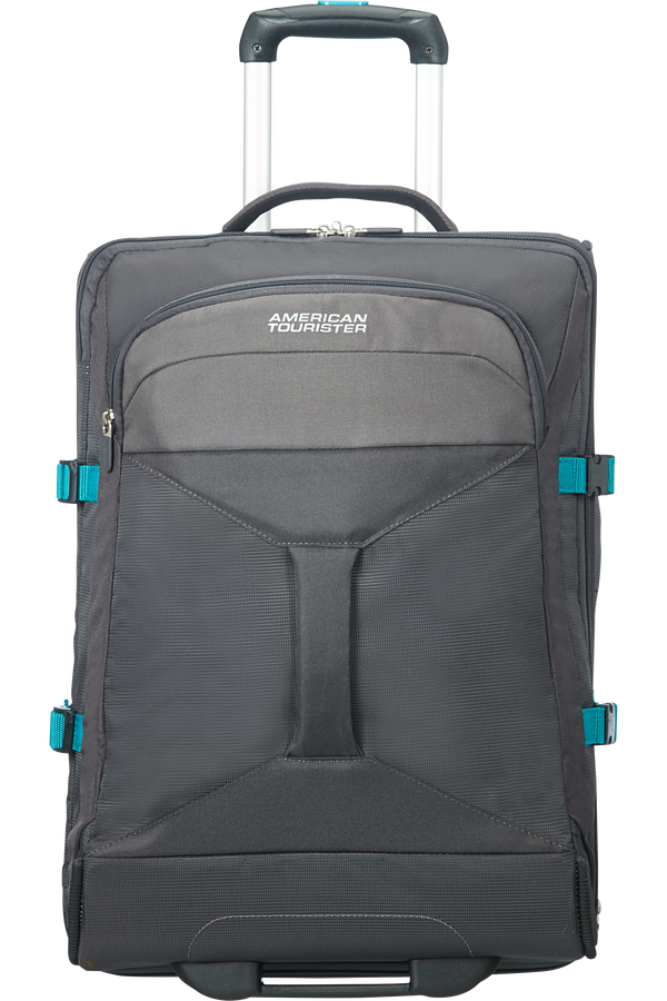 American Tourister Road Quest Reisetasche mit Rollen 55X40X20cm  Grey/Turquoise