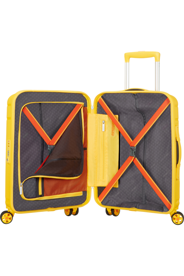 American Tourister Skytracer Spinner 55cm 40x55x20cm  Saffron Yellow
