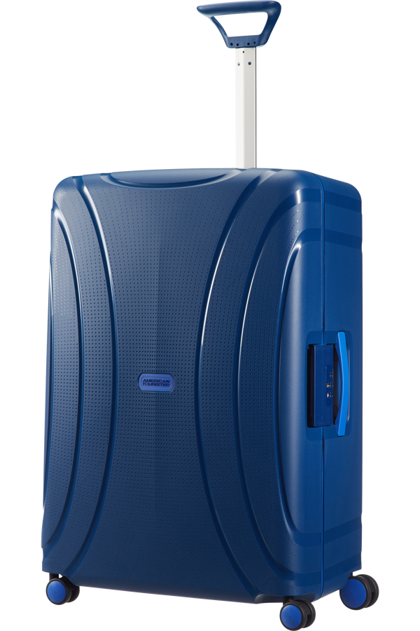 American Tourister Lock'n'Roll 4-wheel Spinner 75cm large suitcase Marine Blue