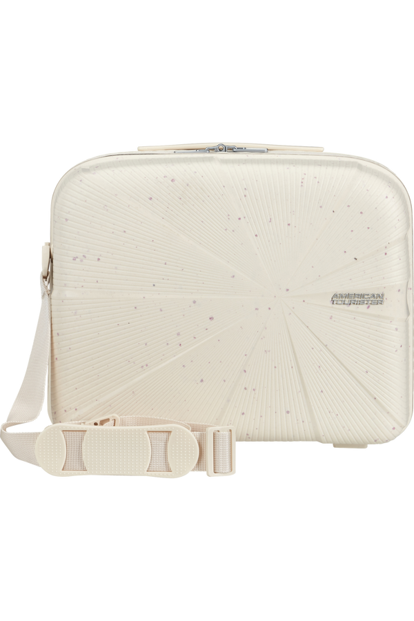 American Tourister StarVibe Beauty Case LTD  Cream Speckles