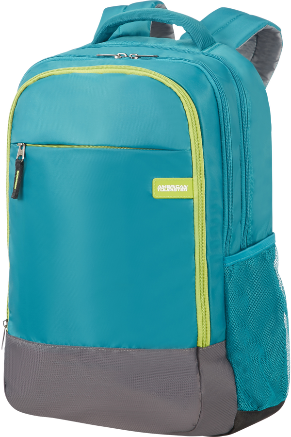American Tourister Urban Groove Sportive Backpack  Light Blue/Lime