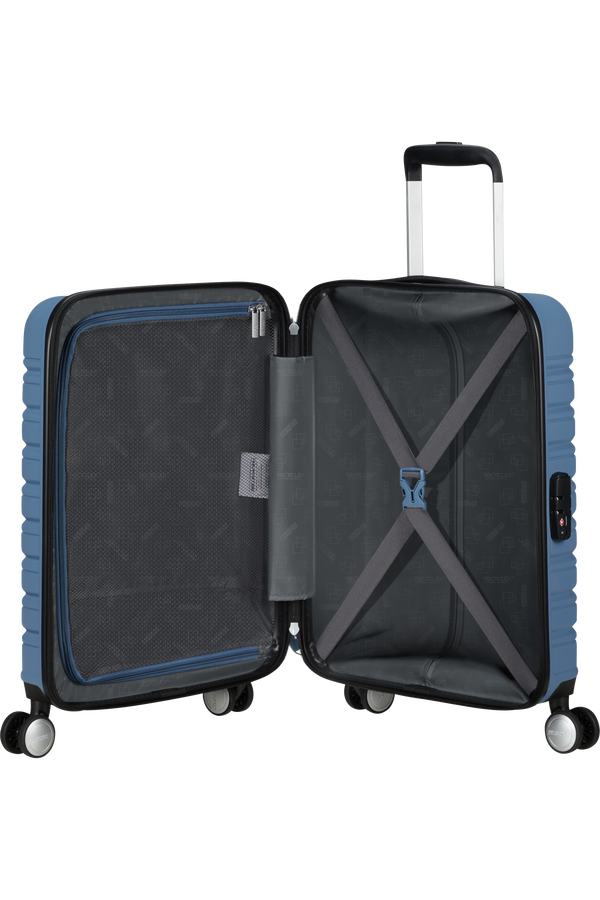 American Tourister Flashline Spinner 55/20 TSA  Coronet Blue