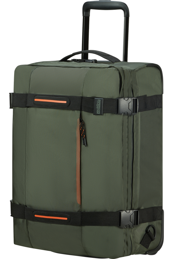 American Tourister Urban Track Duffle with wheels Backpack  Dark Khaki