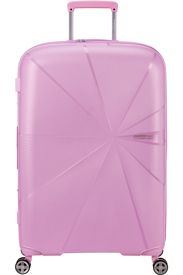 American Tourister StarVibe Spinner Expandable TSA 77cm  Metallic Pastel Lavender
