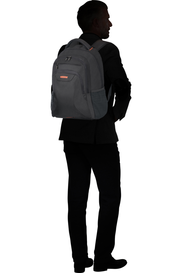 American Tourister At Work Laptop Backpack  17.3inch Black/Orange