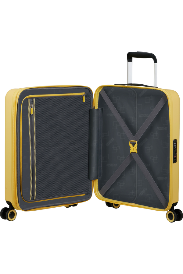 American Tourister Dynabelt Spinner EXP TSA 55cm  Sunny Yellow