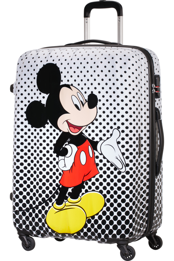 American Tourister Disney Legends Spinner Alfatwist 75cm  Mickey Mouse Polka Dot