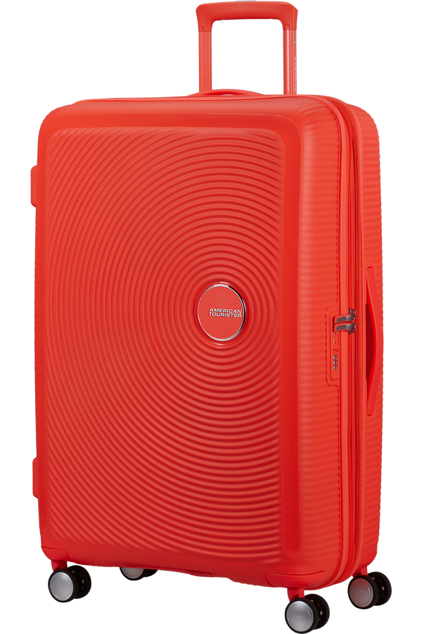 American Tourister SoundBox Spinner TSA Expandable 77cm  Neon Orange