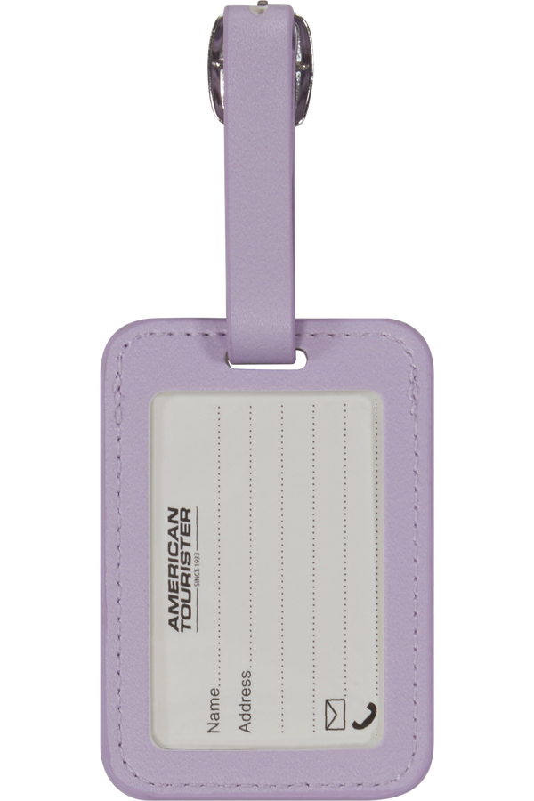 American Tourister American Tourist. Ta Luggage Tag X2  Digital Lavender