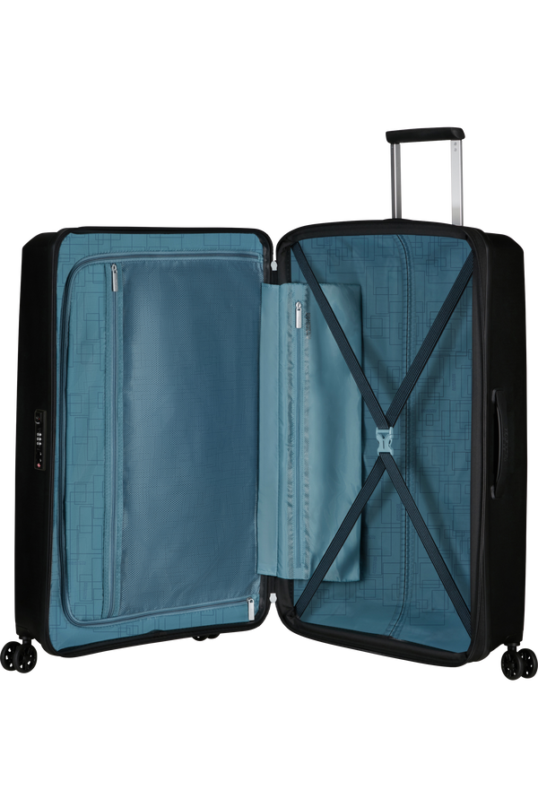 American Tourister Aerostep Spinner 77/28 Exp Tsa 77cm  Black