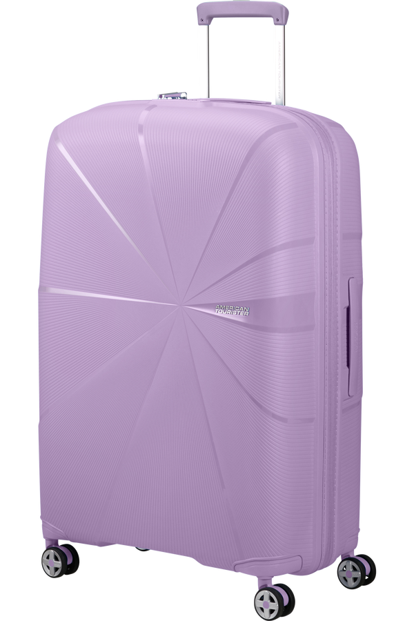American Tourister Starvibe Spinner Expandable 77cm Digital Lavender