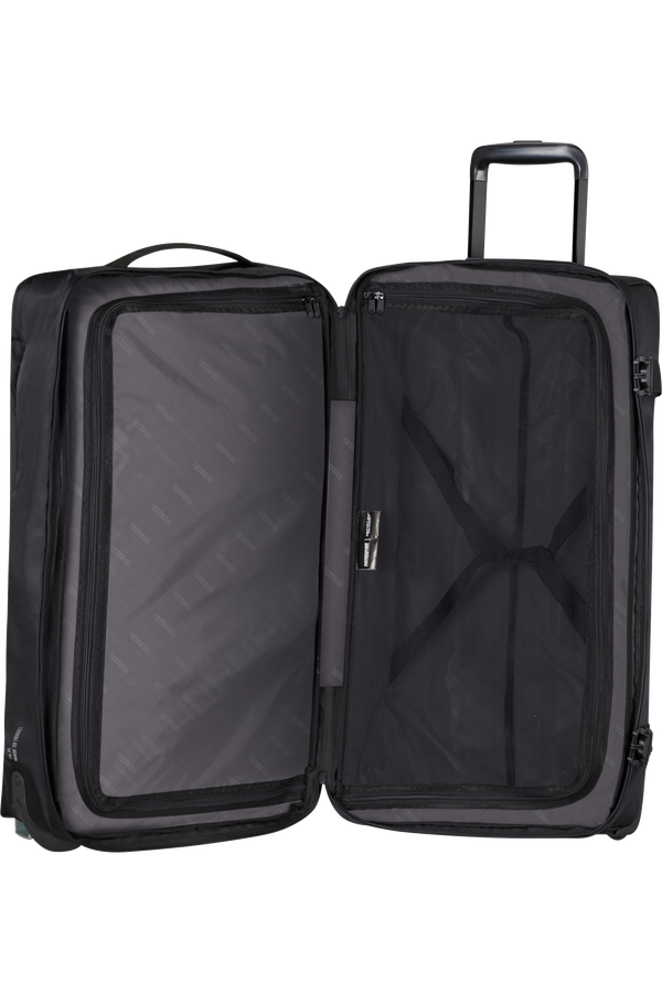 American Tourister Urban Track Duffle with Wheels M  Asphalt Black