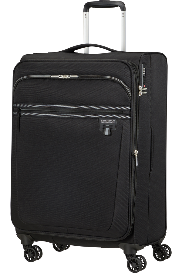 American Tourister Aerospin Spinner Expandable M  Black